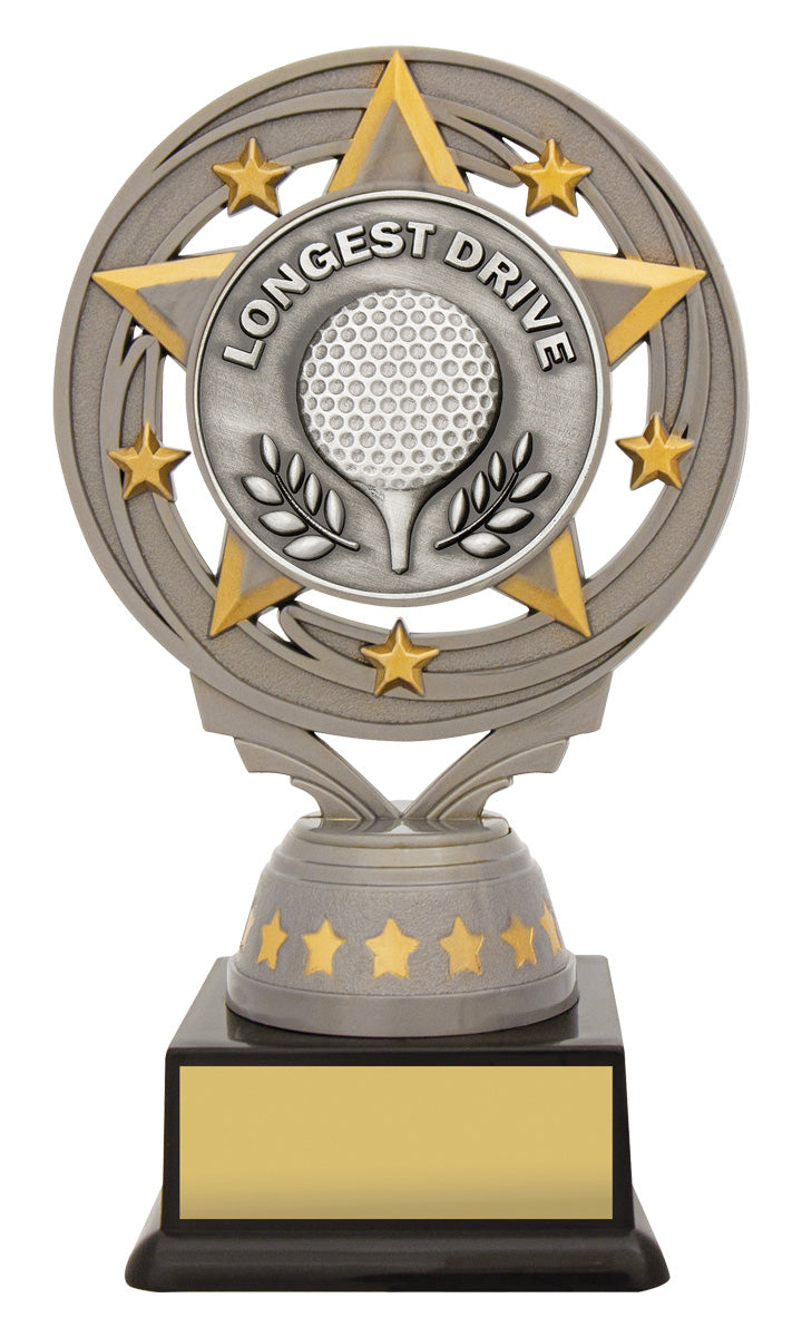Silver Longest Drive Torch - 150mm
