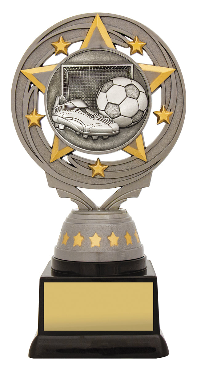 Silver Football Torch - 165mm