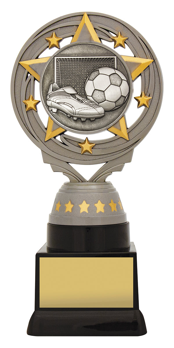 Silver Football Torch - 180mm