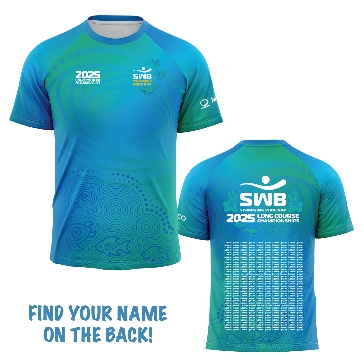 2025 SWB Long Course Champs Event Tee