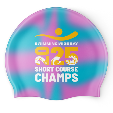 SWB - Swimming Wide Bay 2025 Short Course Championship Swim Cap