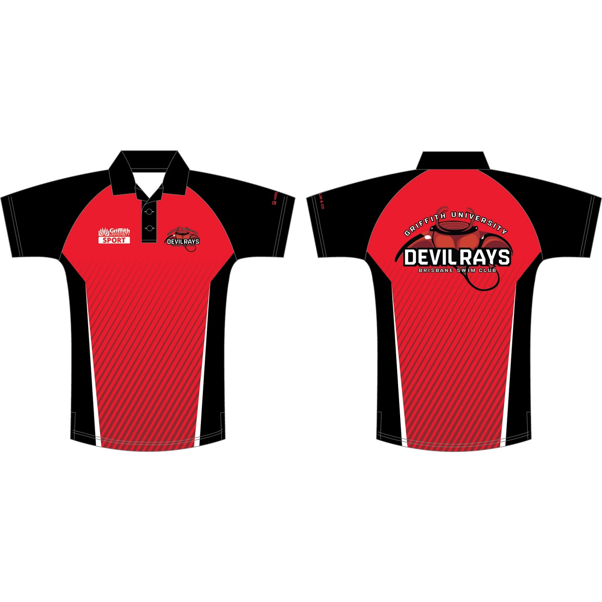 Griffith University Mt Gravatt Devil Rays - Club Polo