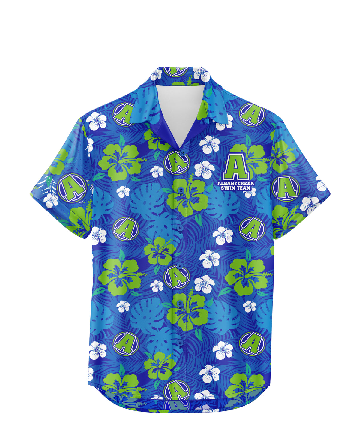 Albany Creek Swim Club Hawaiian Shirt - UNISEX