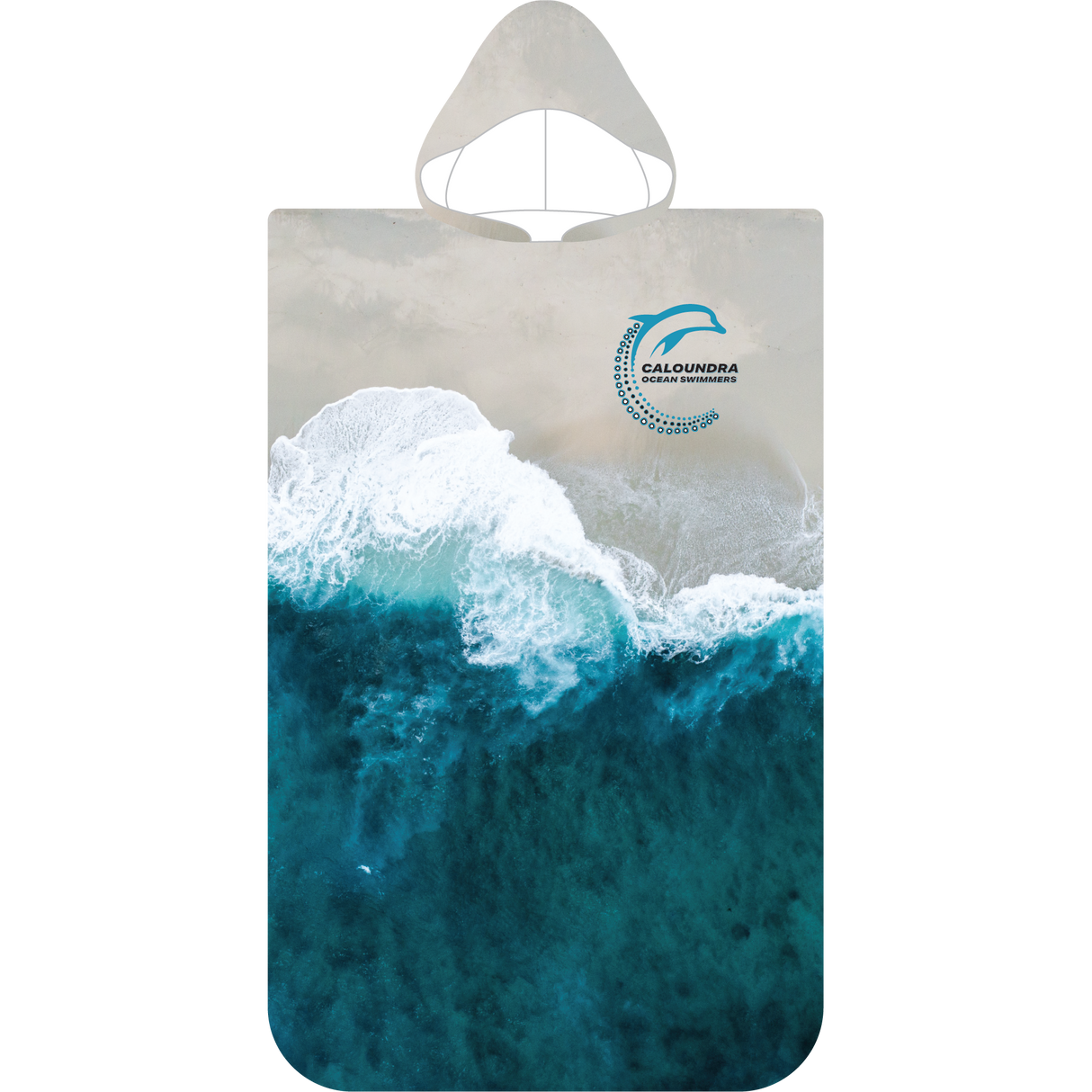 Caloundra Ocean Swimmers Hooded Towel