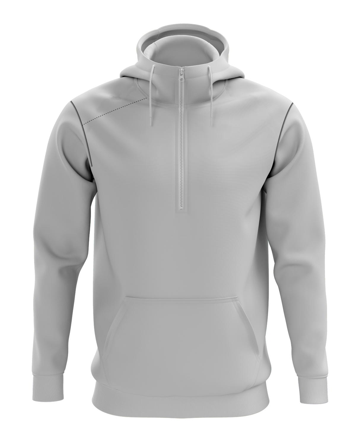 Miklin & Co custom premium fleece hoodie with embroidered team logo, available in custom dyed colours for clubs and schools