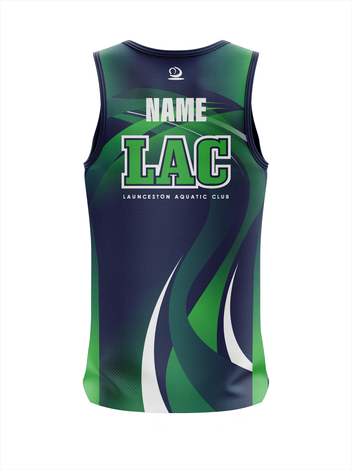LAC Swim Club Straight Back Athletic Singlet