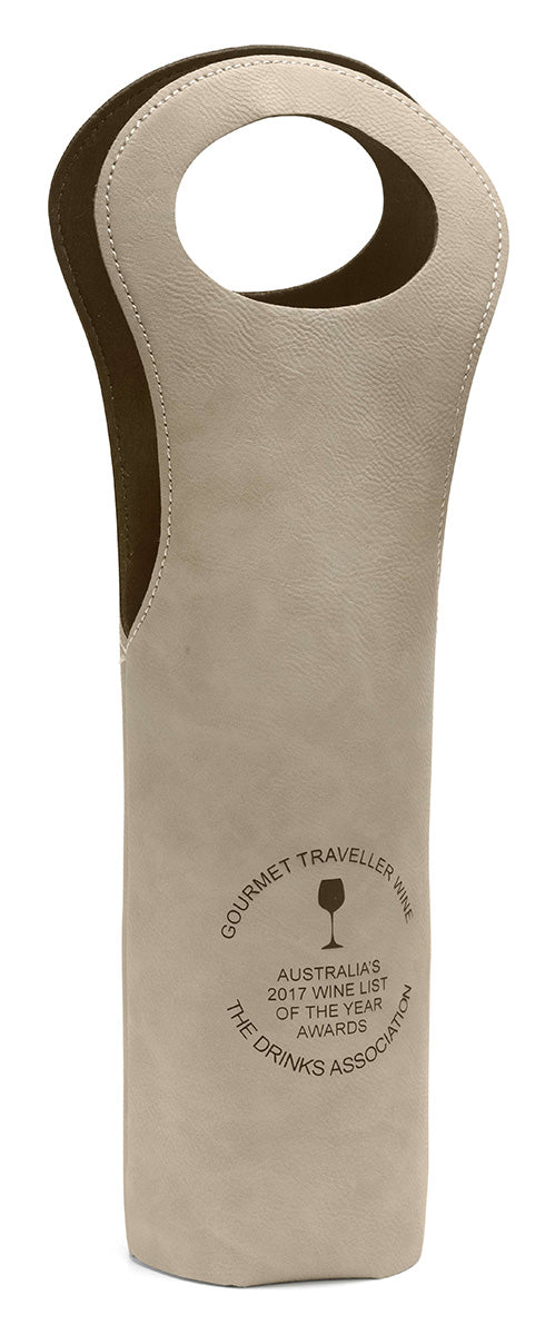 Leatherette Wine Tote - 360mm