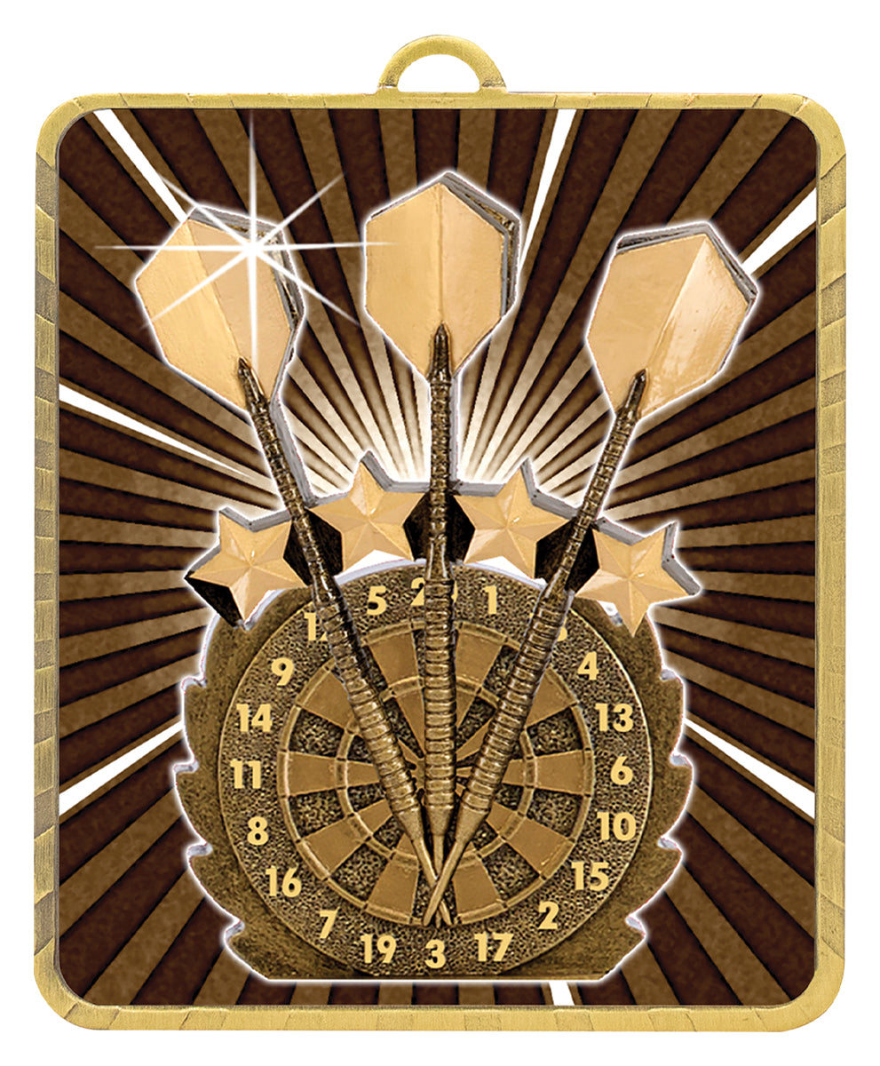 Gold Lynx Medal - Darts - Gold