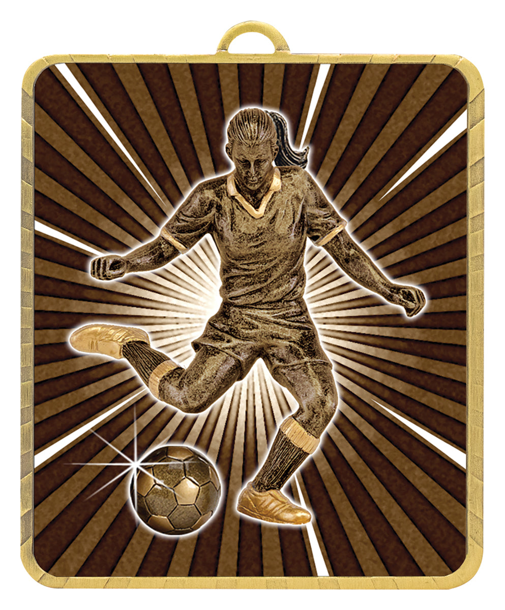 Gold Lynx Medal - Football Female - Gold