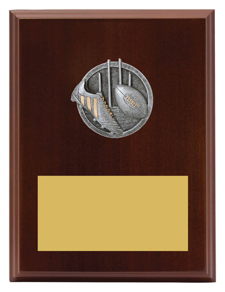 Peak Plaque Aussie Rules - 200mm