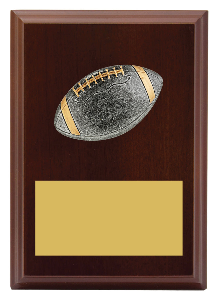 Peak Plaque American Football - 150mm