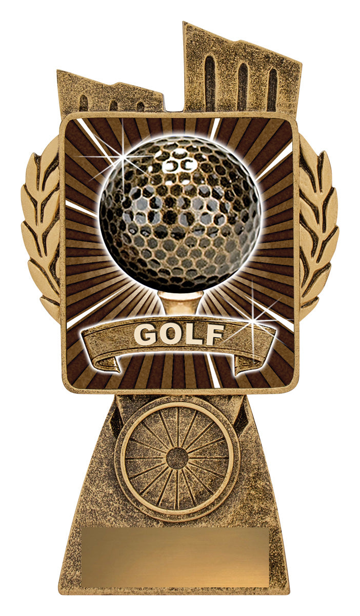Antique Gold Lynx - Golf - 150mm