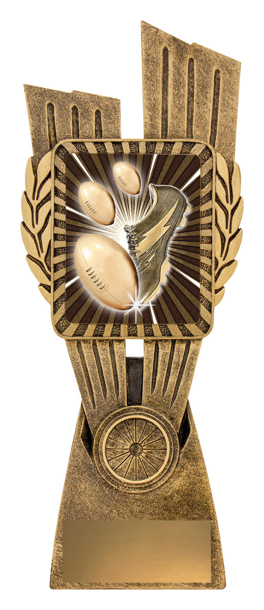 Antique Gold Lynx - Aussie Rules Theme - 245mm