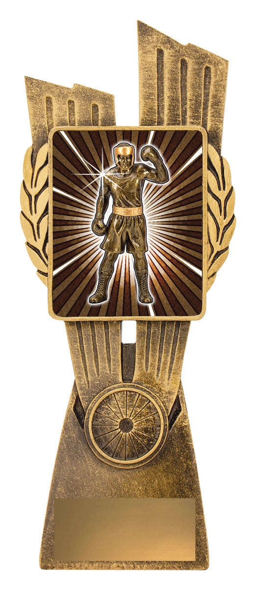 Antique Gold Lynx - Boxing - 210mm
