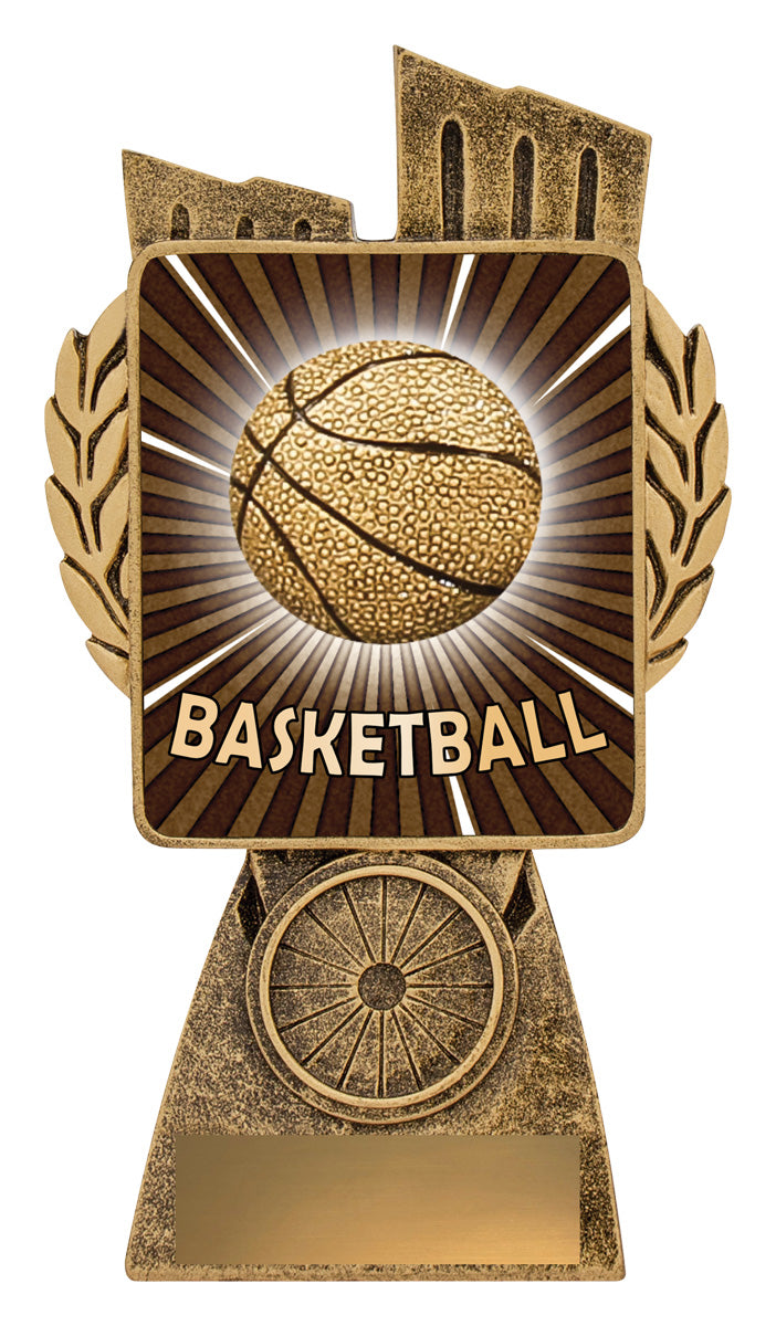 Antique Gold Lynx - Basketball - 150mm