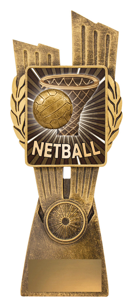 Antique Gold Lynx - Netball - 210mm