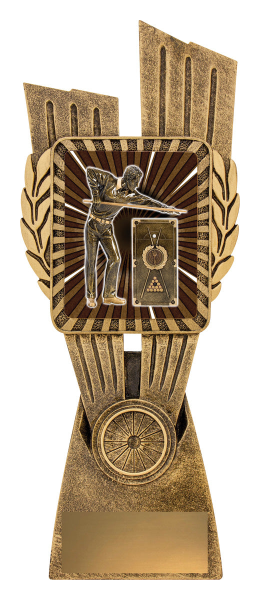 Antique Gold Lynx - Snooker / Pool - 245mm