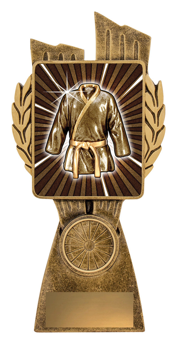 Antique Gold Lynx - Martial Arts - 175mm