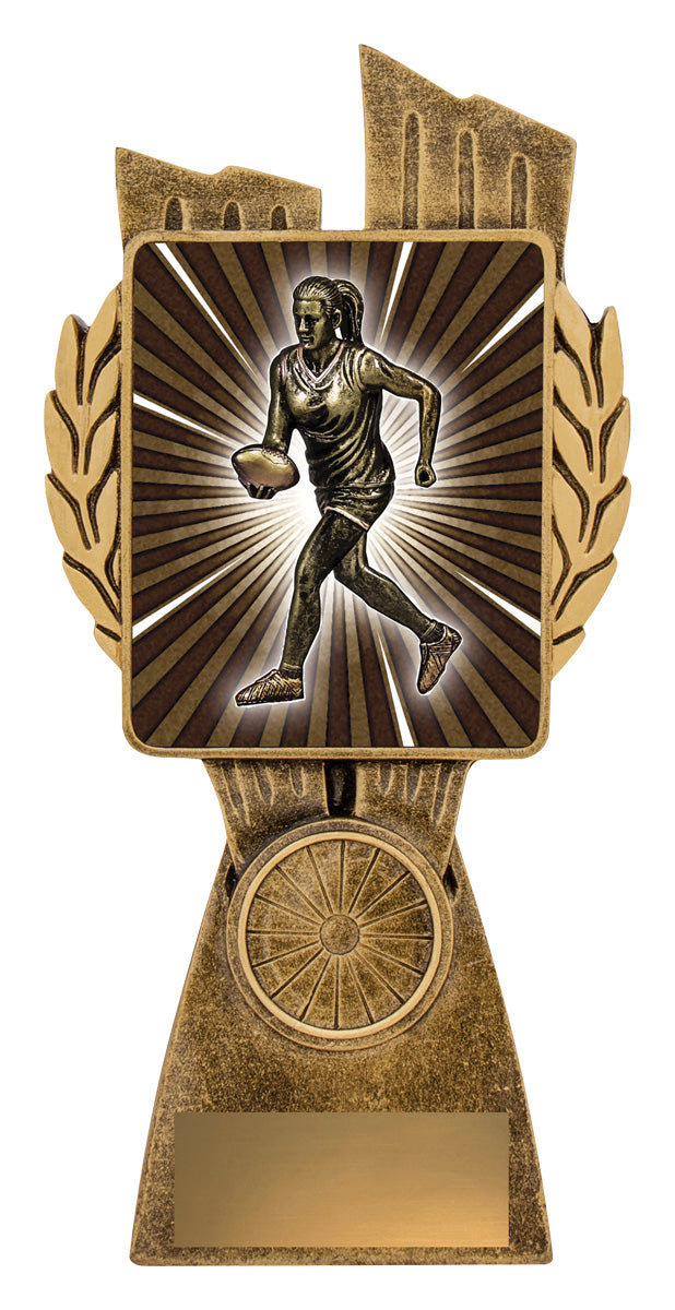 Antique Gold Lynx - Aussie Rules Female - 175mm