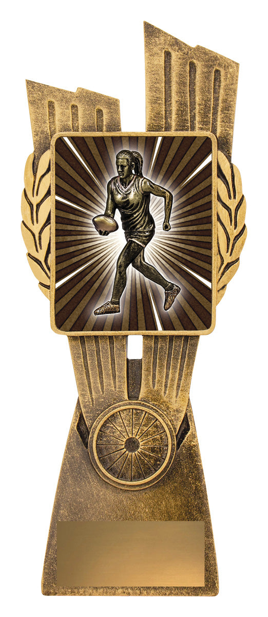 Antique Gold Lynx - Aussie Rules Female - 210mm