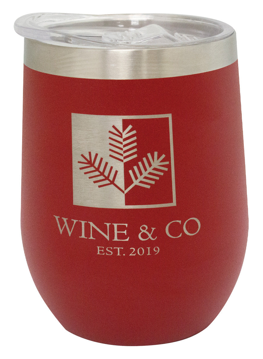 Wine Tumbler Maroon - 350ml