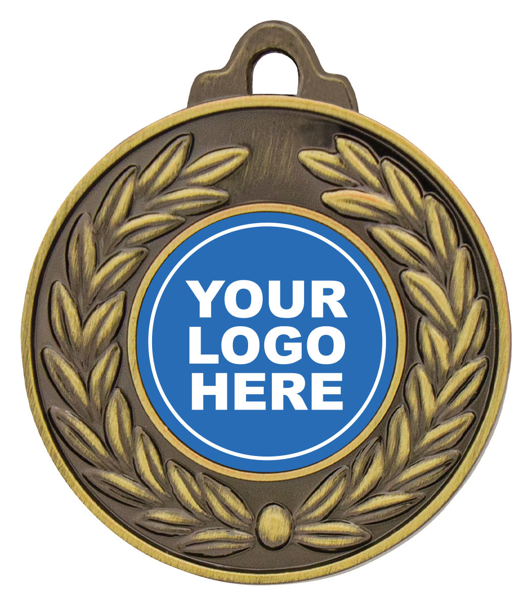 Wreath Antique Medal - Gold