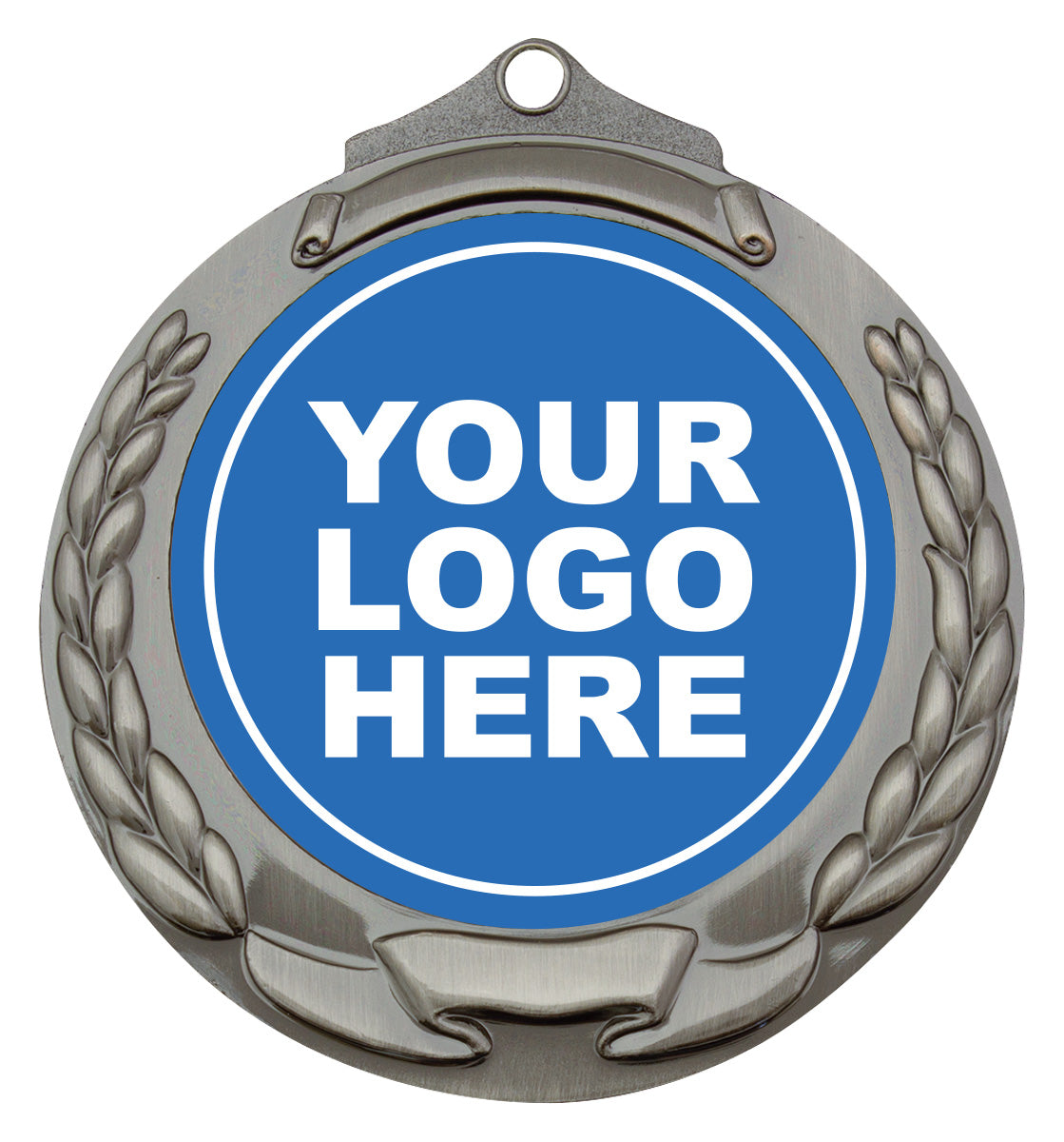 Banner Wreath 50mm - Silver