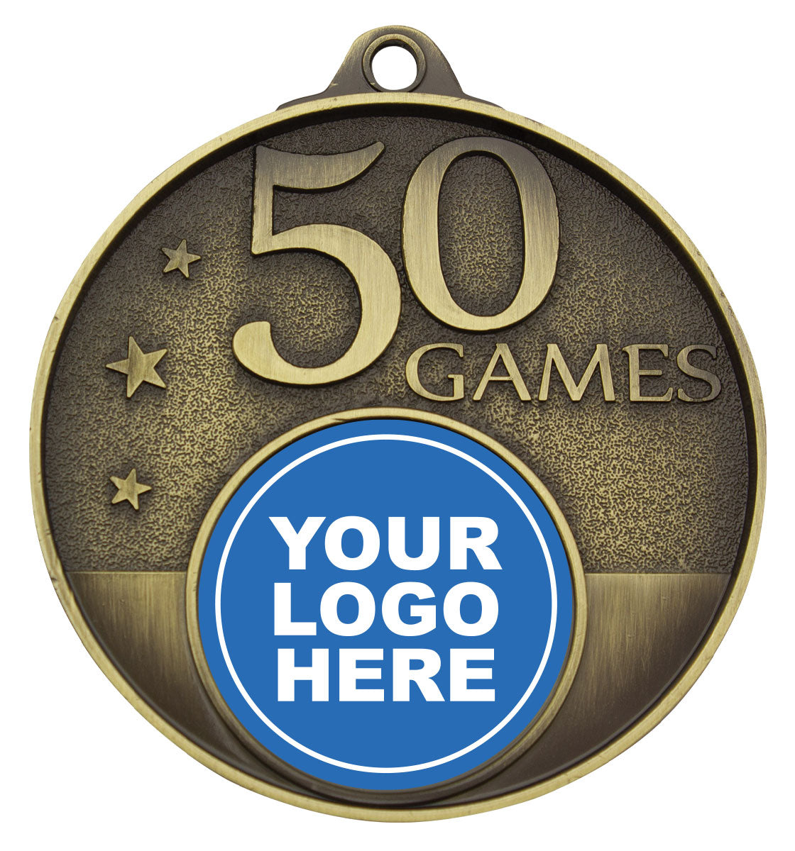50 Games Milestone Medal - Gold