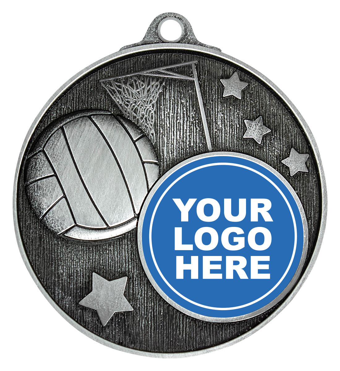 Club Medal - Netball - Silver