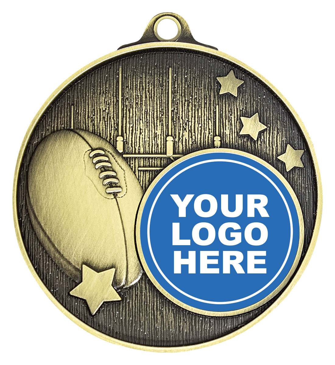 Club Medal - Footy - Gold