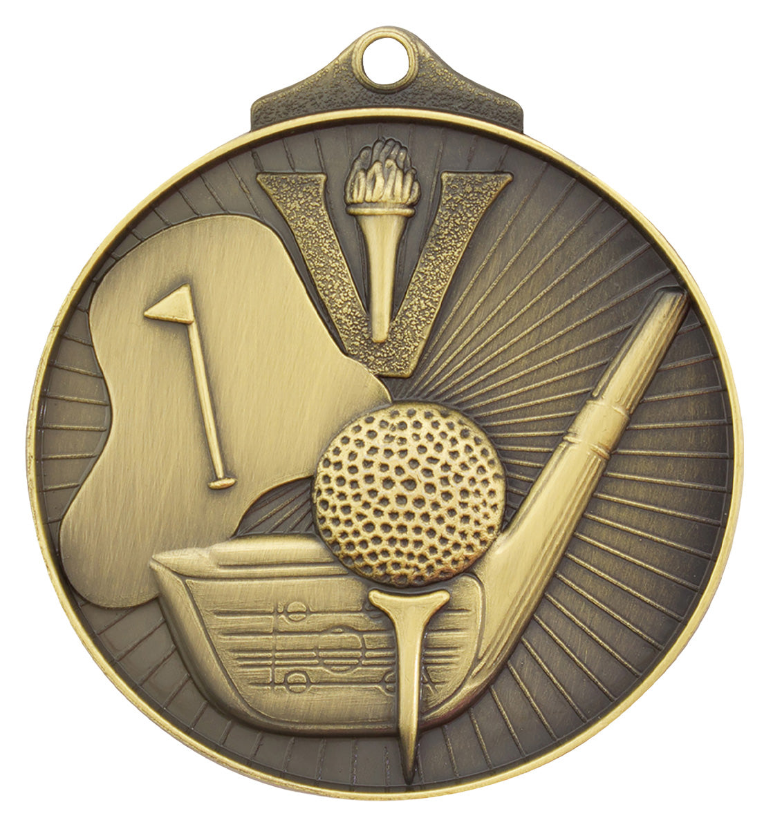 Golf Medal - Gold