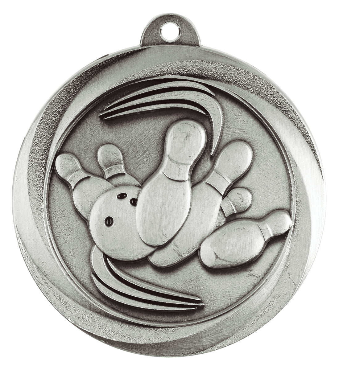 Econo Tenpin Medal - Silver