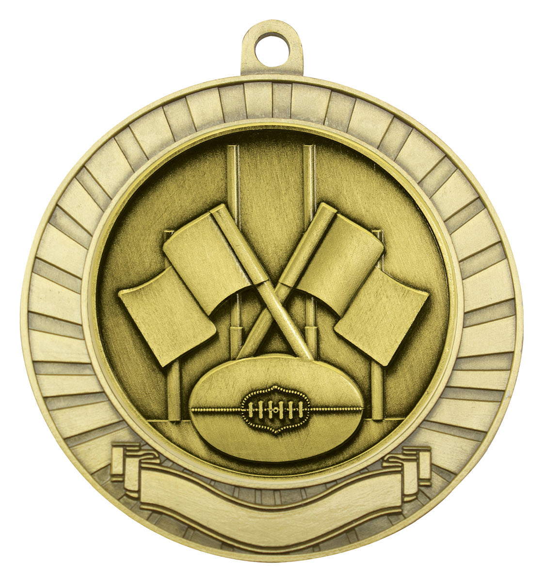 Eco Scroll - Goal Flags - Gold