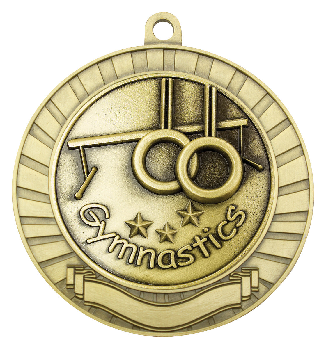 Eco Scroll - Gymnastics - Gold