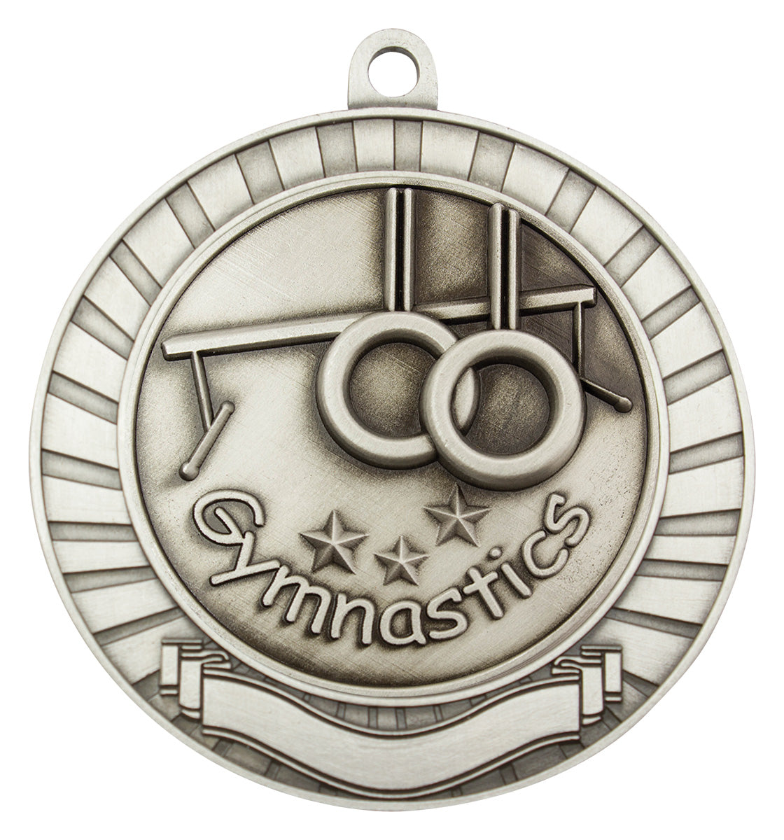 Eco Scroll - Gymnastics - Silver