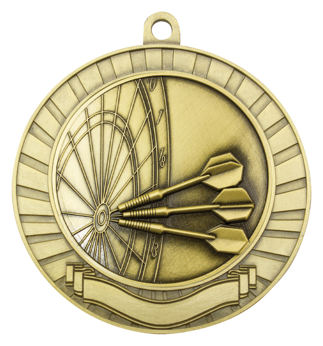 Eco Scroll - Darts - Gold