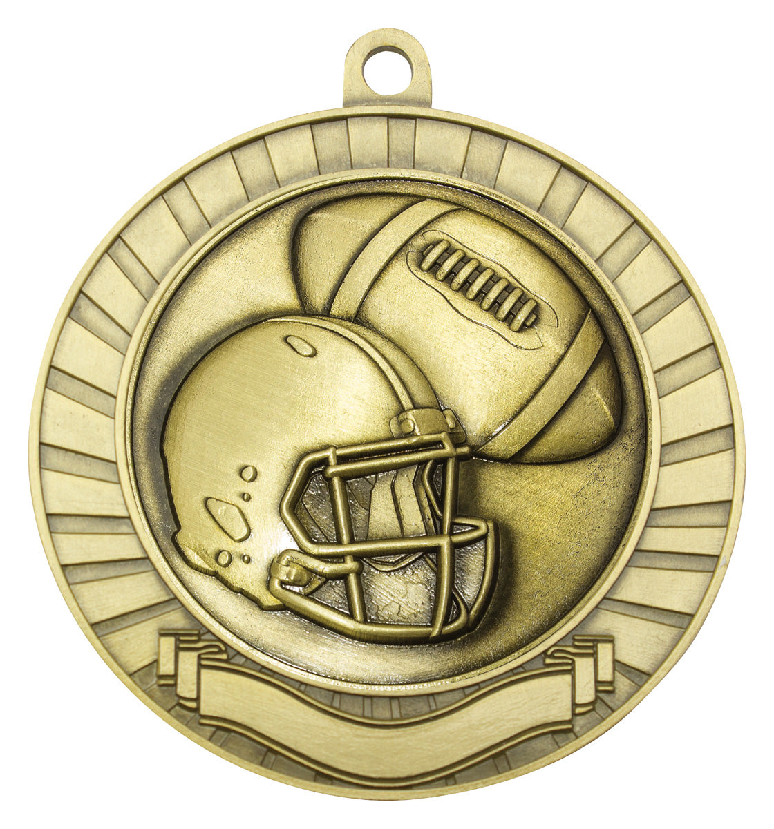 Eco Scroll - American Football - Gold