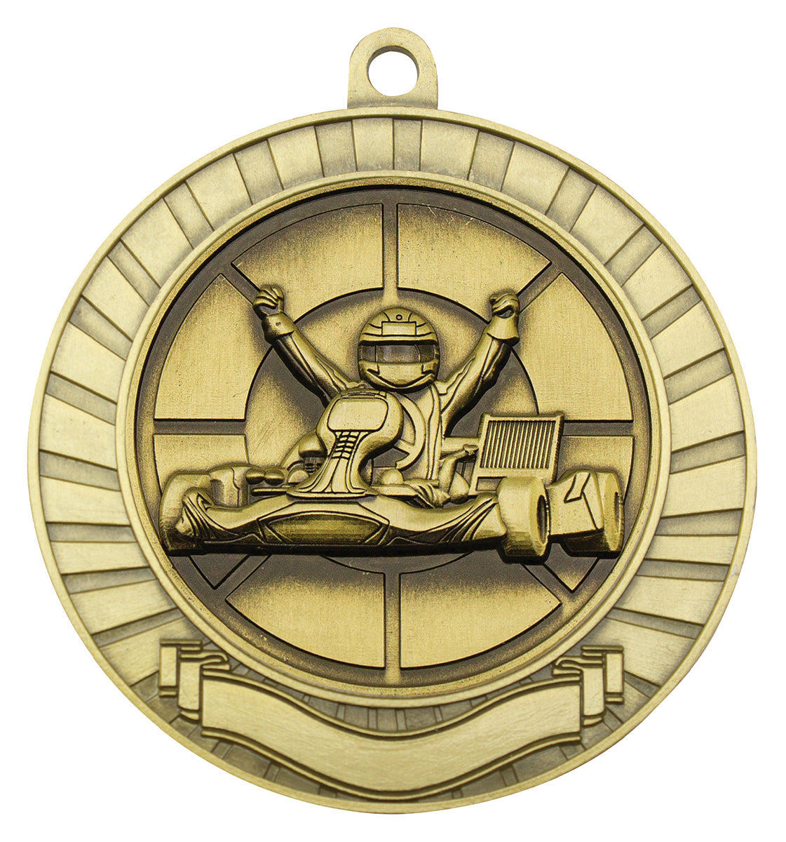 Eco Scroll - Go Kart - Gold