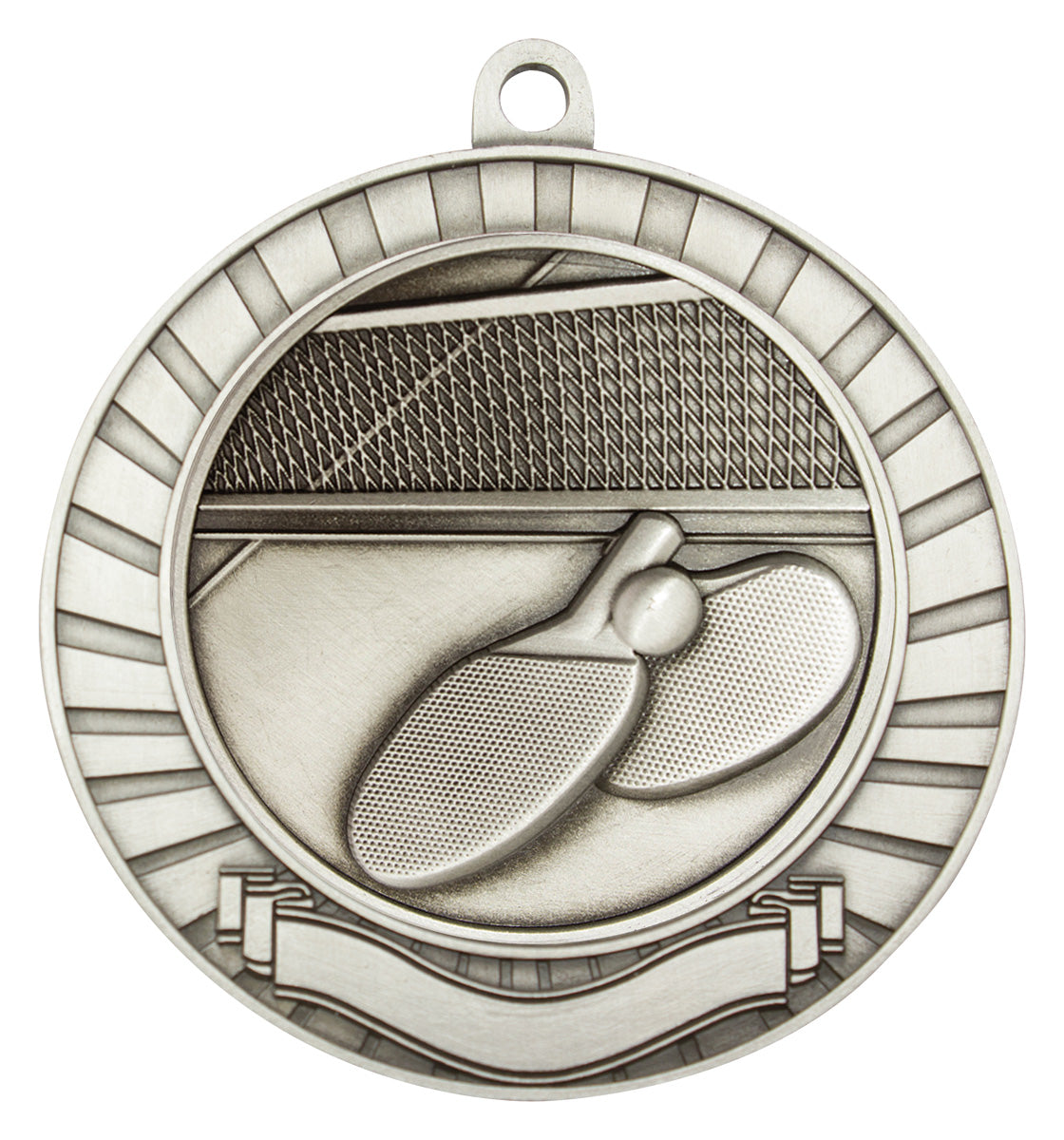 Eco Scroll - Table Tennis - Silver