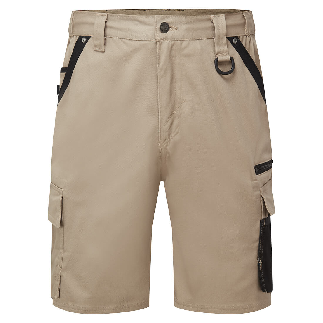 RAFT Portwest KX3 Stretch Slim Fit Shorts Sand (MP706)