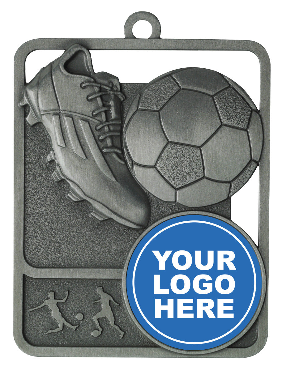 Football Rosetta Insert - Silver