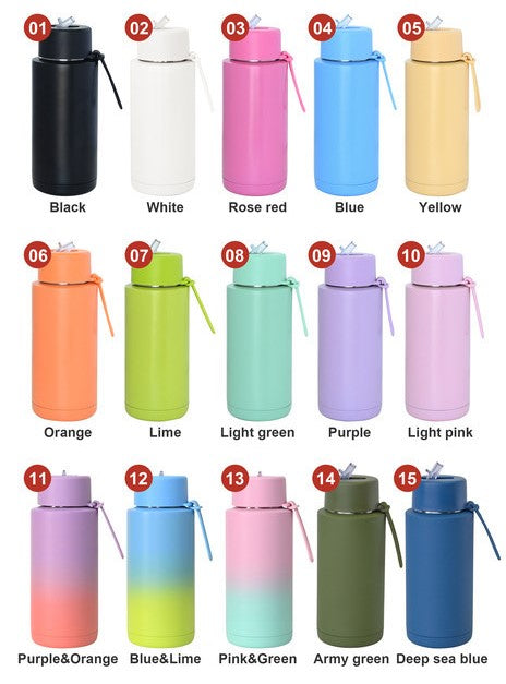 Miklin Ceramic Lined True Taste Insulated Drink Bottles