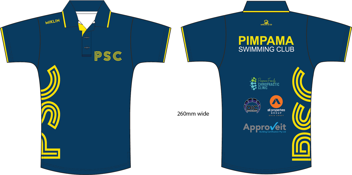 Pimpama Swim Club Supporter Polos