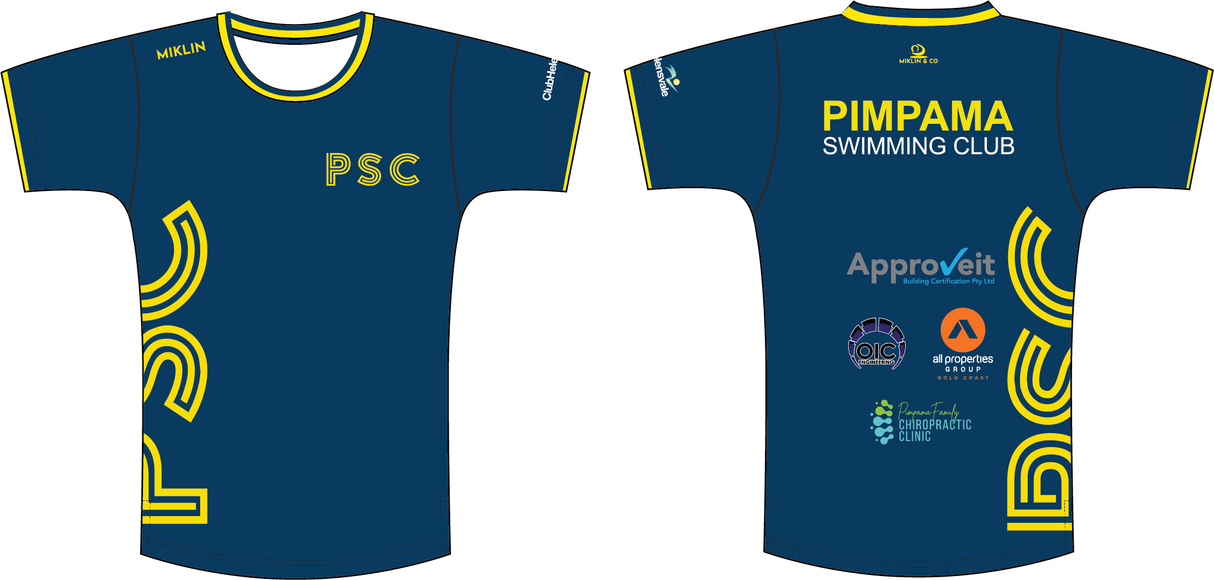 Pimpama Swim Club Supporter Tees