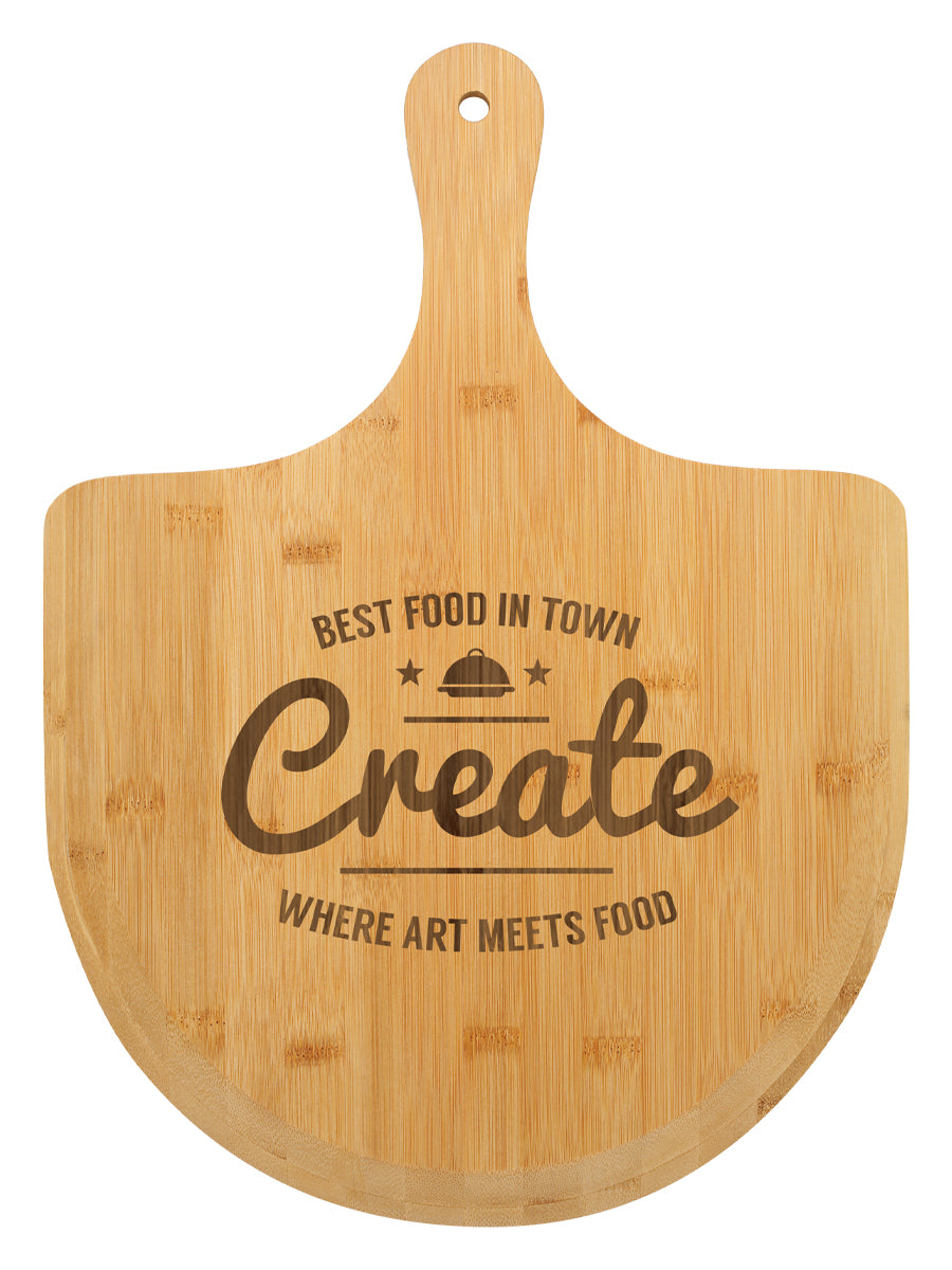 Bamboo Pizza Board - 450mm