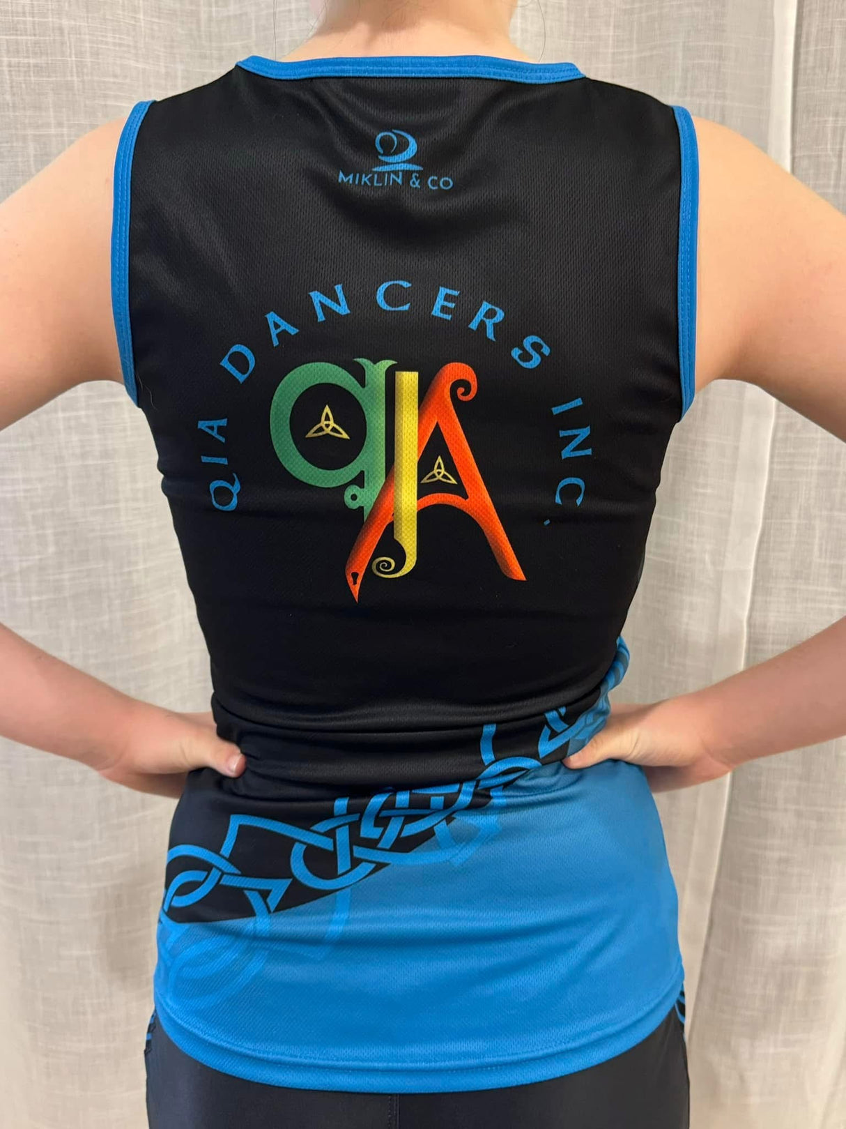 QIA Dance Inc Athletic Singlet