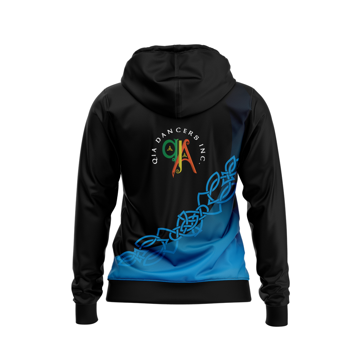 QIA Dance Inc Sublimated Hoodie Zip Jacket