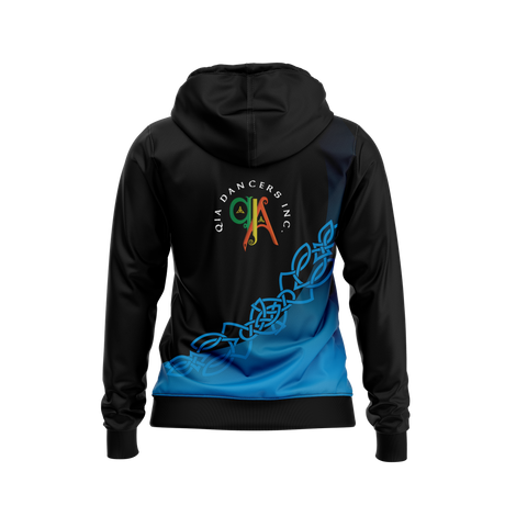 QIA Dance Inc Sublimated Hoodie Zip Jacket
