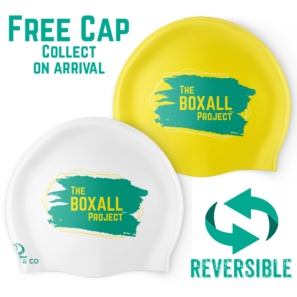The Boxall Project Swim Clinic Reversible Swim Caps