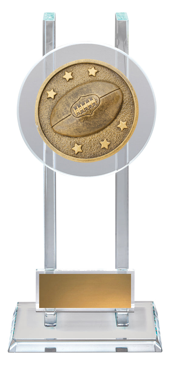 Aussie Rules Spartan Glass - 190mm